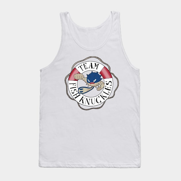 TFK Logo Tank Top by TeamFishKnuckles